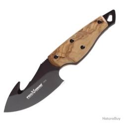 couteau de chasse &agrave; d&eacute;pouiller Fox Olivier