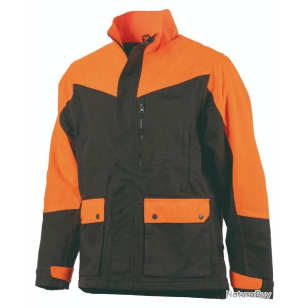 Treeland - Veste chaude imperm�able verte orange T628