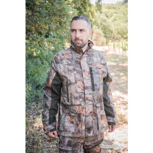 Treeland - Veste chaude imperm�able camouflage foret T627