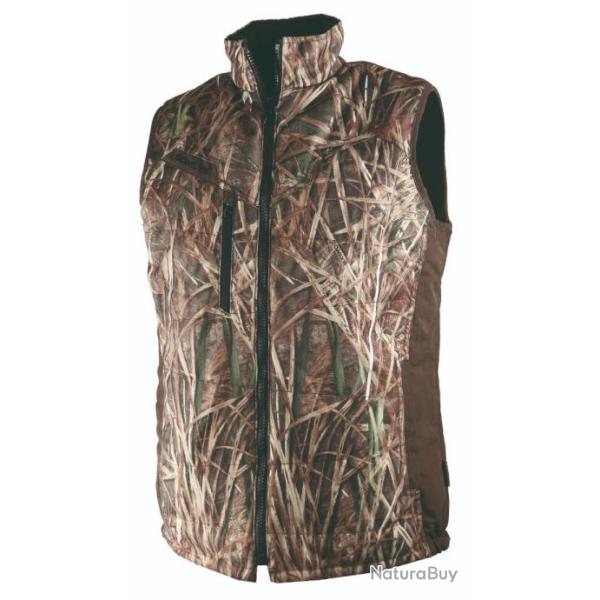 Somlys Gilet matelass� Multi-hunt roseaux 417W