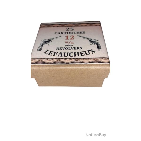 12 mm Broches type Lefaucheux: Reproduction boite munitions (vide) LE 9827791