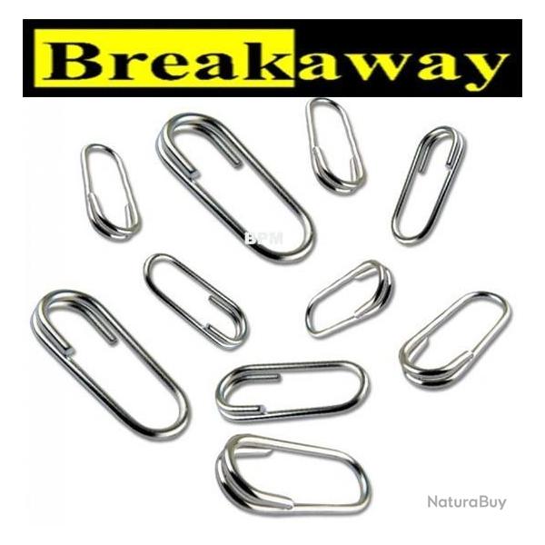 ANNEAUX INOX OVAL SPLIT RING BREAKAWAY 7x20mm