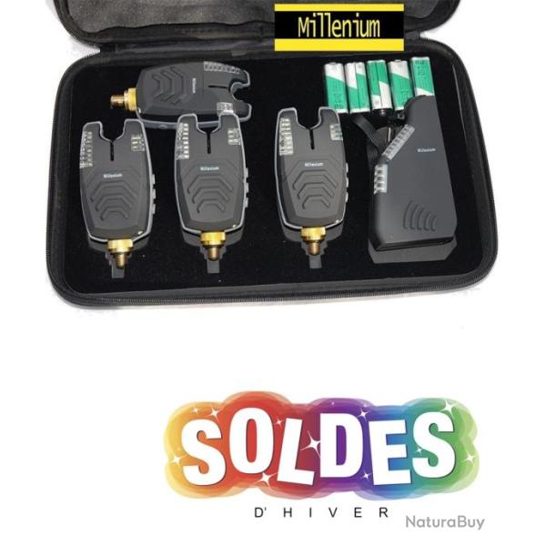 COFFRET DELUXE 4 + 1 D�TECTEURS DE TOUCHES + CENTRALE MILLENIUM