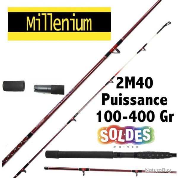 CANNE MER BATEAU MILLENIUM EXPERT BOAT II 2M40 ( MAGIC STICK )