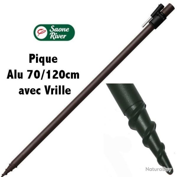 Pique Alu 70/120cm avec Vrille ( Saone River )