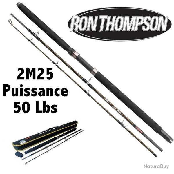 Canne Mer bateau Voyage / Travel Saltic 50 Lbs Ron Thompson