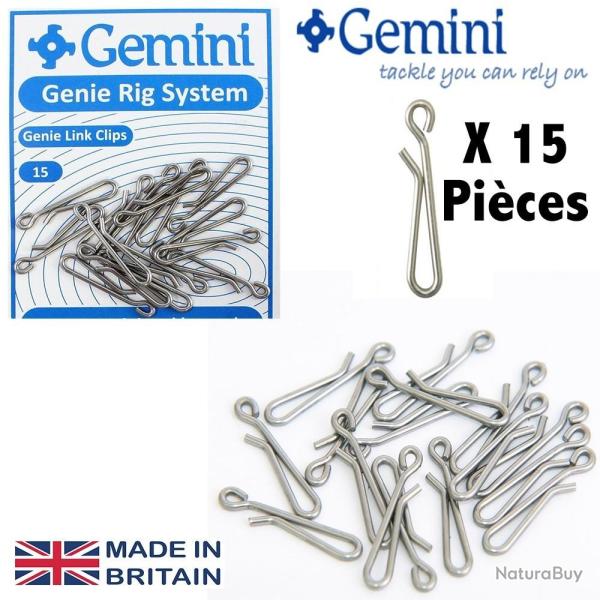 AGRAFE PLOMB INOX LINK CLIPS GEMINI