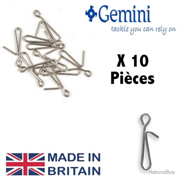 AGRAFE PLOMB AVEC ACCROCHE APPATS LONG GEMINI