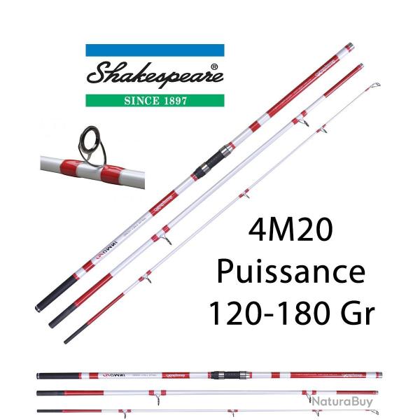 Canne Mer Surf Shakespeare Omni Surf 4M20