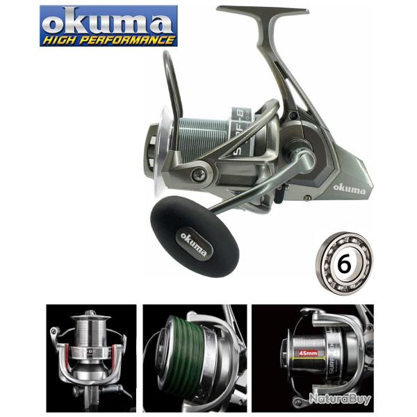 Moulinet Surfcasting Okuma Surf 8K