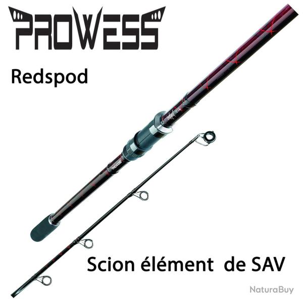 R�paration / Pi�ces SAV / Scion de la canne Prowess Redspod 12'