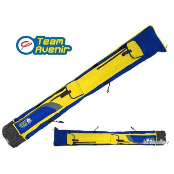 Etui cannes / Fourreau pche polyvalent comptition Team Avenir
