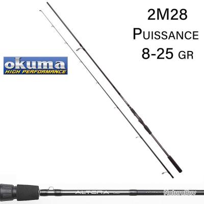 Canne à Leurre Okuma Altera – 2,28m 8-25gr – Spinning Truite – Neuve