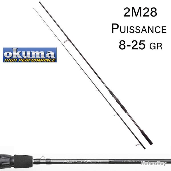 Canne Leurre / Truite Spinning Okuma Altera 2,28m 8-25gr