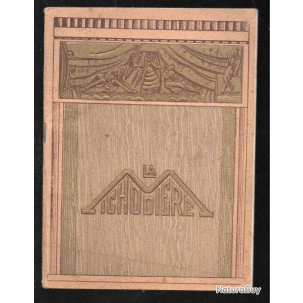 programme th�atre de la michaudi�re saison 1930-1931 , le sexe faible