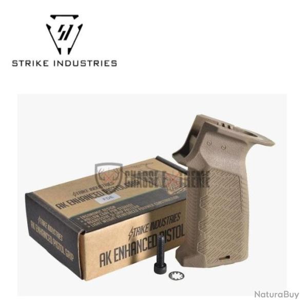 Poign�e Pistolet STRIKE INDUSTRIES AK-EPG pour AK (AK Enhanced Pistol-Grip)-Fde