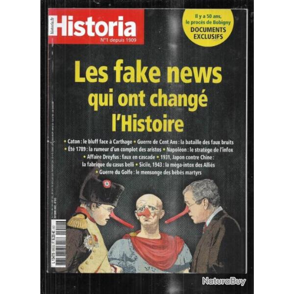 historia 910 ,gf, les fake news qui ont chang�s l'histoire