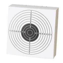 Lot de 100 cibles carton eco 14x14cm