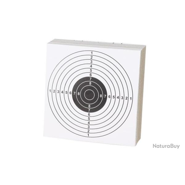 Lot de 100 cibles carton eco 14x14cm