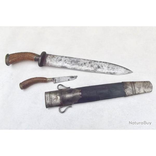 TROUSSE DE CHASSE ALLEMANDE XIXeme.