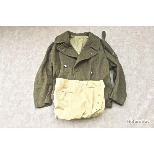 MANTEAU DE GENDARME SECONDE GUERRE-ANN�ES 50.