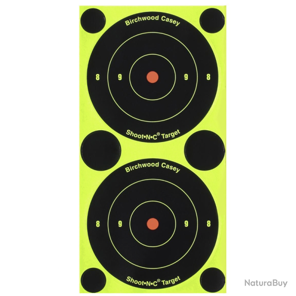 CIBLES SHOOT NC 8CM - BIRCHWOOD CASEY