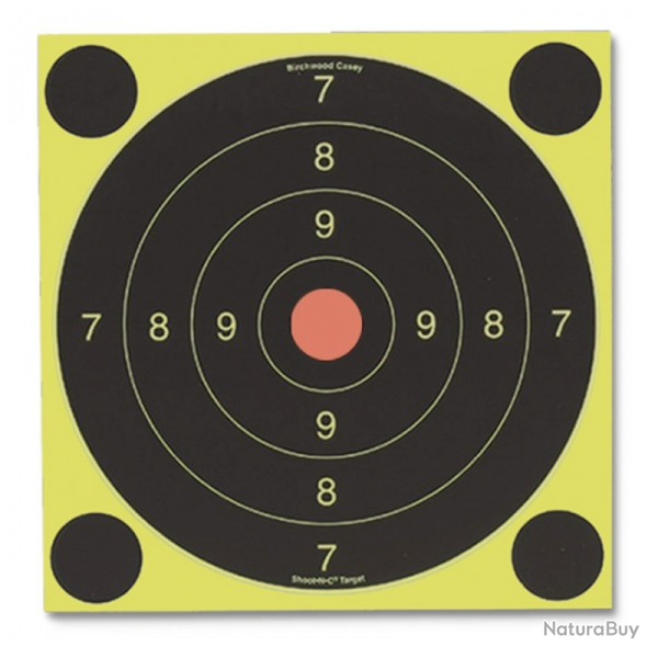 CIBLES SHOOT NC 20CM - BIRCHWOOD CASEY x30