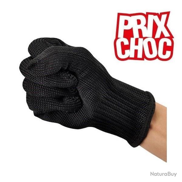 Paire 5 Niveau Gants Anti-Coupure Fil Inox Travail S�curit�