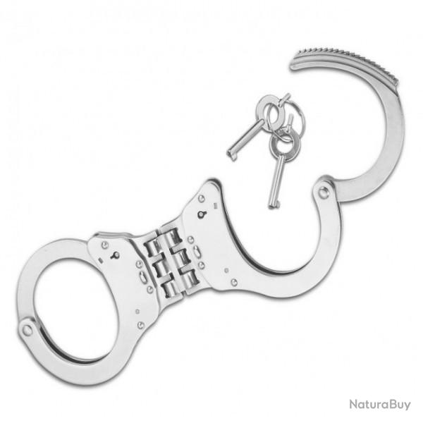 Menottes avec charni�re nickel�