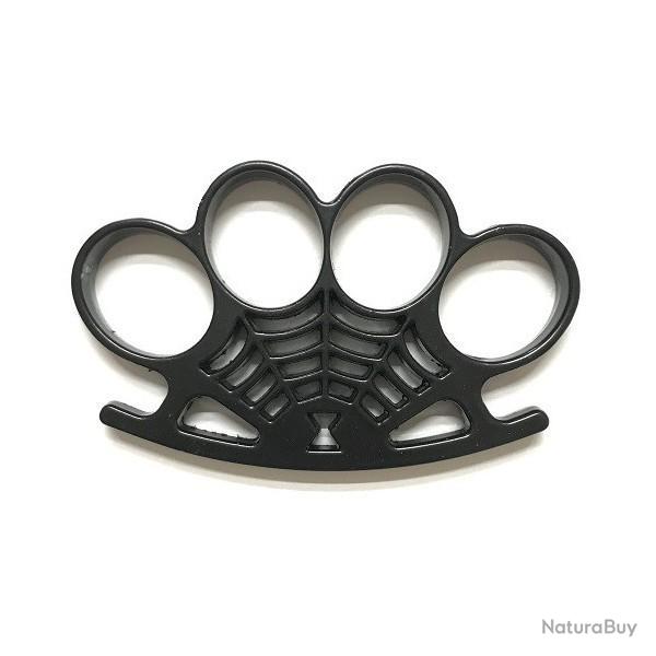 POING AM�RICAIN ACIER COULEUR NOIR MOD�LE TOILE D'ARAIGN�E