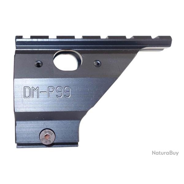 Rail 6 slots dport aluminium CNC pour P99