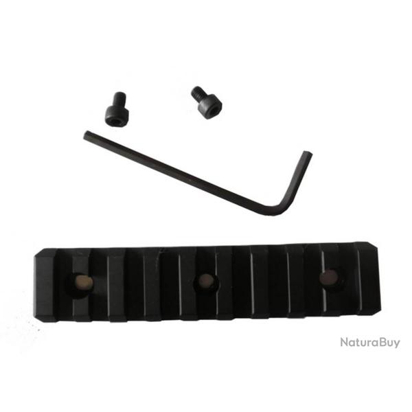 Rail Picatinny metal  visser (entraxe 35mm)