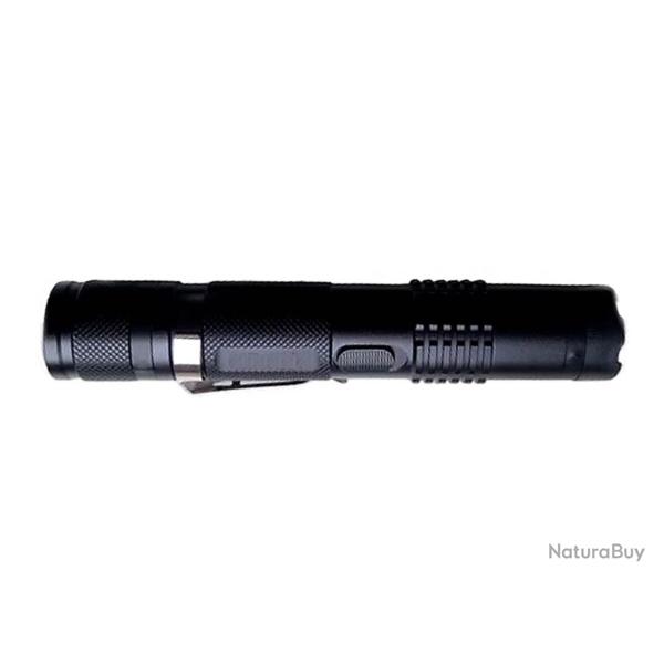 Shocker Lampe Fox M11 Noir 3 600 000 V lampe accu rechargeable
