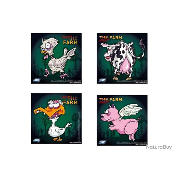 ASG Cible shooting targets Fun 14cm (x100)