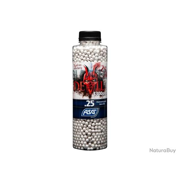 Blaster Devil Billes 0.25g (x 3300) Bouteille