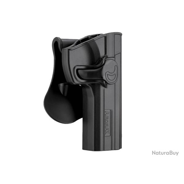 Amomax Holster polym�re rotatif CZ75 SP-01 Noir r�tention active