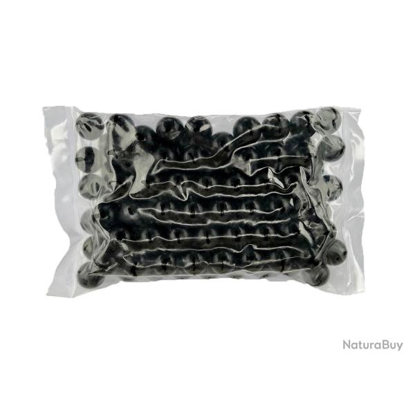 Sachet de 50 balles caoutchouc lubrifi�es Cal. 0.68