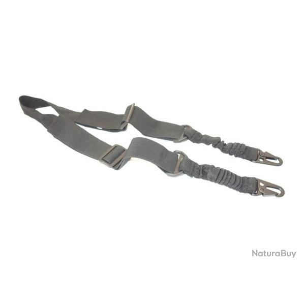 DMoniac Sangle 2 points �lastique Noir