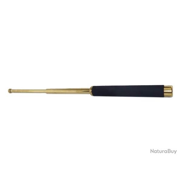 Matraque Tlscopique Acier Grip Mousse 21 pouces Or