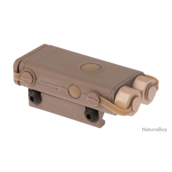 FMA Bo�tier AM-PEQ Mini Tan Laser Rouge et Led d'appoint
