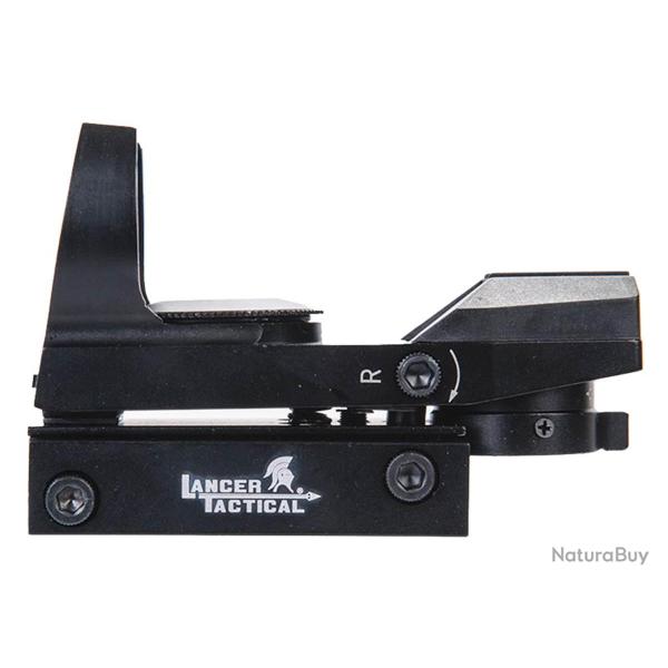 Lancer Tactical Point Rouge Reflex long Noir 21mm CA-401BLC