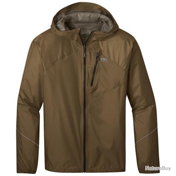 Outdoor Research Veste de pluie Helium pour homme Coyote