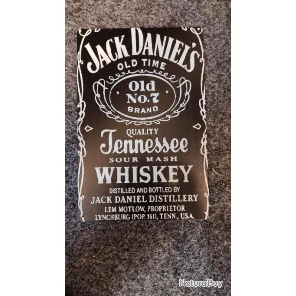 PLAQUE METAL JACK DANIEL'S/BAR/BISTROT