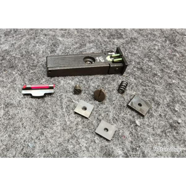 Kit Hausse et guidon Pedersoli pour Fusil Poudre Noire  Chargement par la Bouche