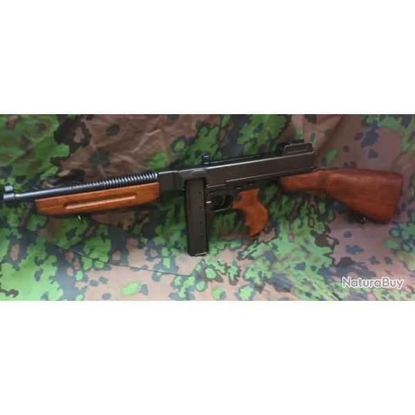 Pistolet mitrailleur amricain THOMPSON Mle 1928 A1( rplique rplica US militaria  ) DENIX 1093