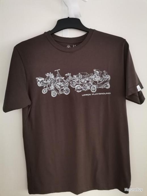 T-shirt UPPER UNDERGROUND Import US Taille L Marron - Neuf Jamais Porté