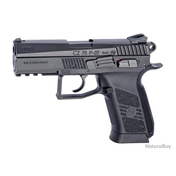 CZ 75 P-07 Duty Noir Full M�tal CO2 Blowback 1.4J