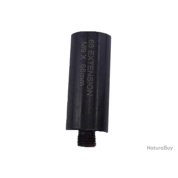 RETAY Embout 9 mm x10 Cal.68 Noir(Mod17,19,PT24,XR,EagleX, X1,2022) AVEC 10 balles caoutchouc