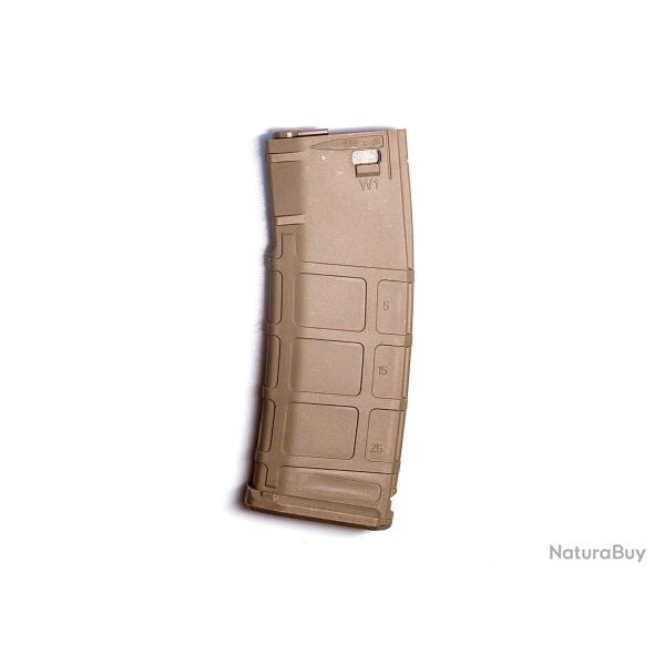 Delta Armory Chargeur M4 DMAG Hi-Cap Tan 300 billes polymre