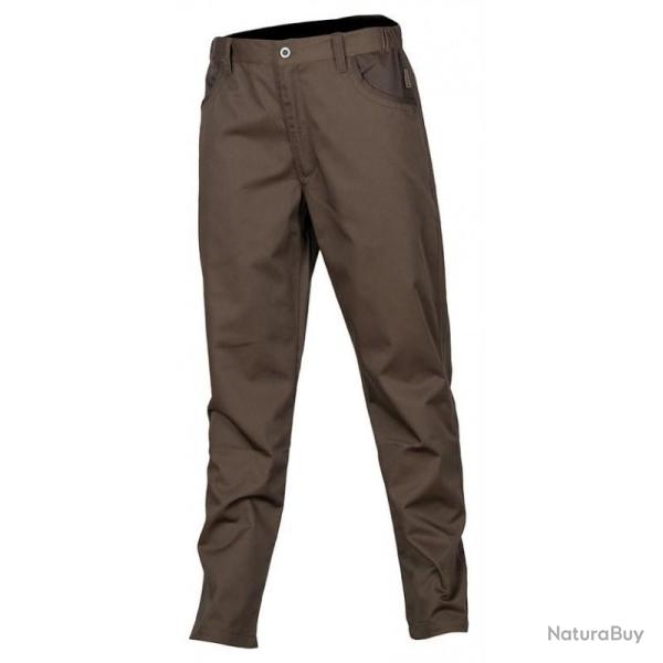 Pantalon marron marron fonc�